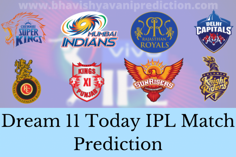 Dream 11 Today IPL Match Prediction
