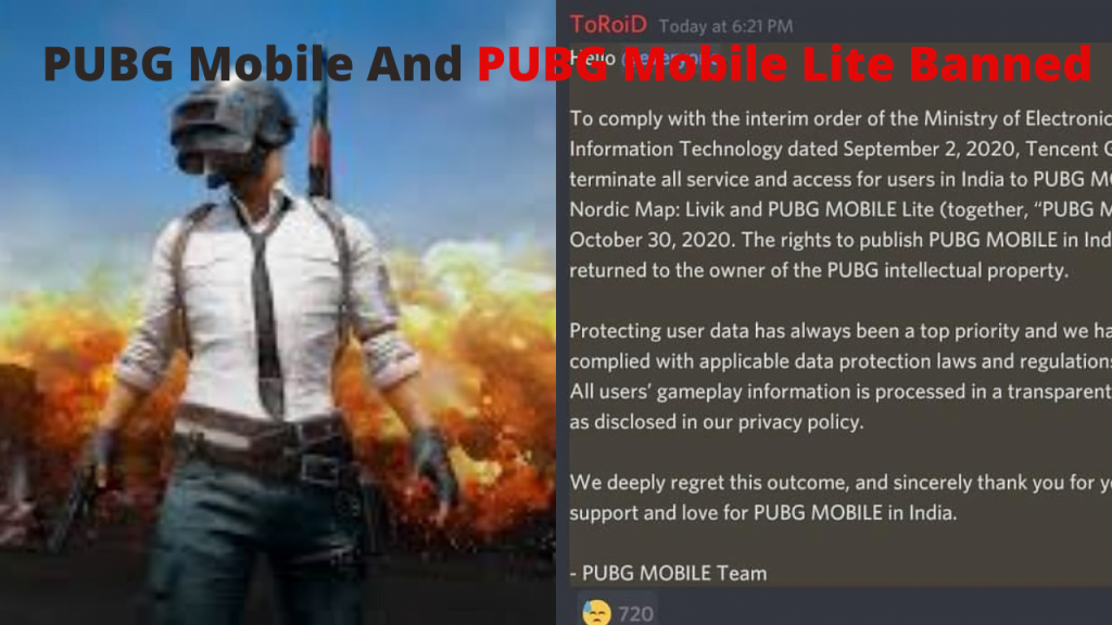 Pubg mobile banned