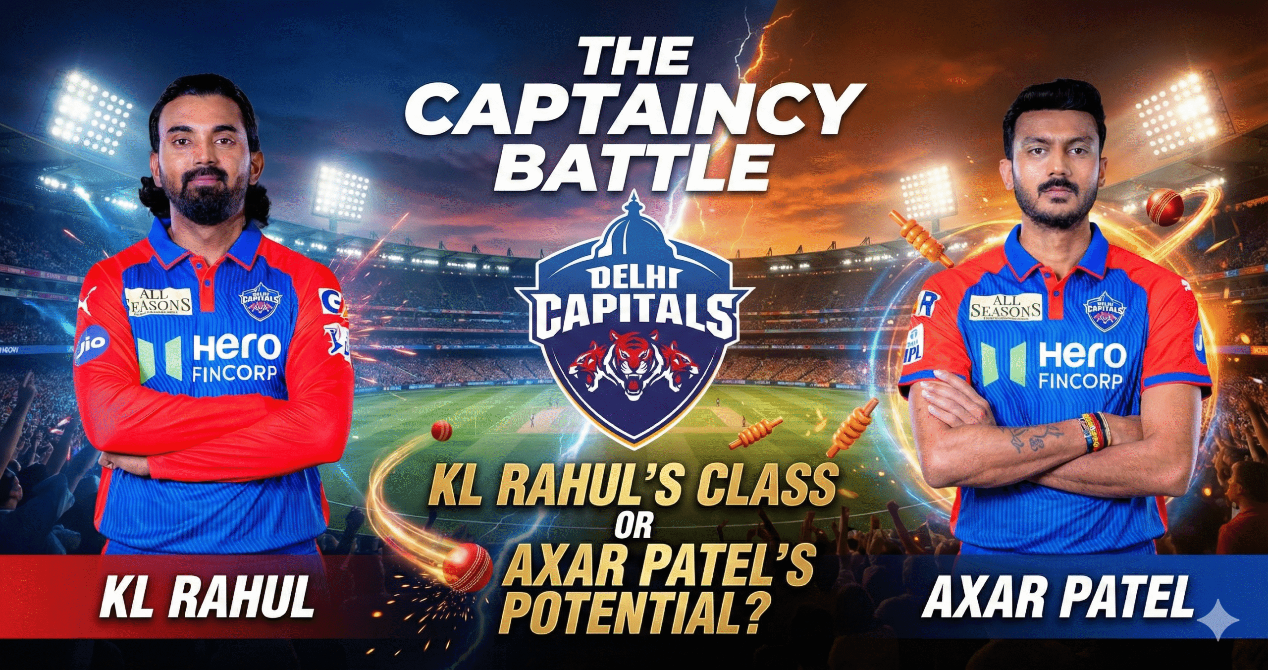 You are currently viewing The Captaincy Battle: KL Rahul’s Class or Axar Patel’s Potential?