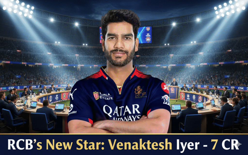 Venkatesh Iyer at a Bargain Price of 7 CR
