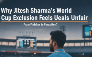 Read more about the article From Finisher to Forgotten: Is it Unfair to Drop Jitesh Sharma?