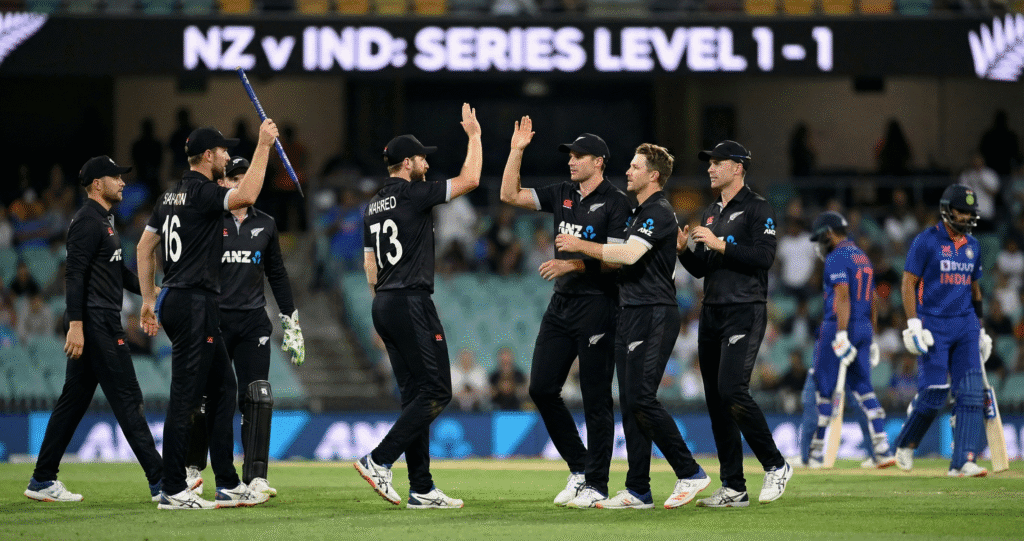 New Zealand Levels Series Against India